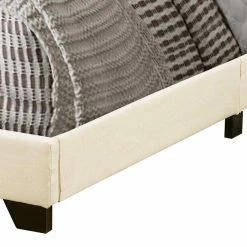 Outlet 😉 Queen HomeFare Biscuit Tufted Low Profile Bed ✨ -Beds Shop detail5HOMM2149