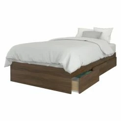 Cheapest 🥰 Queen Nexera Foliage Platform Storage Bed 🔥 -Beds Shop detail5MFI791