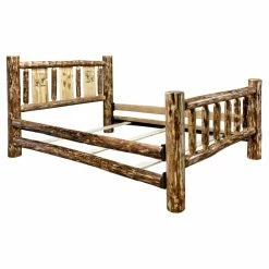 Buy π California King Montana Woodworks Glacier Country Collection Bed With Laser Engraved Design π 16 Buy π California King Montana Woodworks Glacier Country Collection Bed With Laser Engraved Design π -Beds Shop detail5MONT372