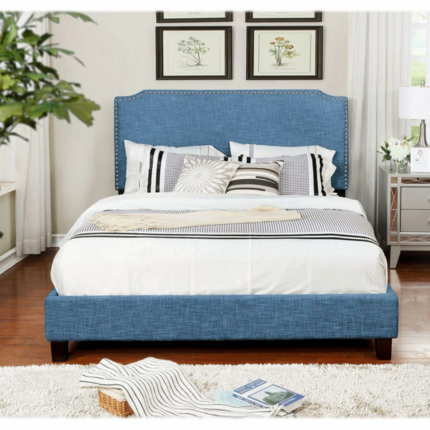 Top 10 π Queen Nathaniel Home Ariel Upholstered Platform Bed π 10 Top 10 π Queen Nathaniel Home Ariel Upholstered Platform Bed π - Image 8
