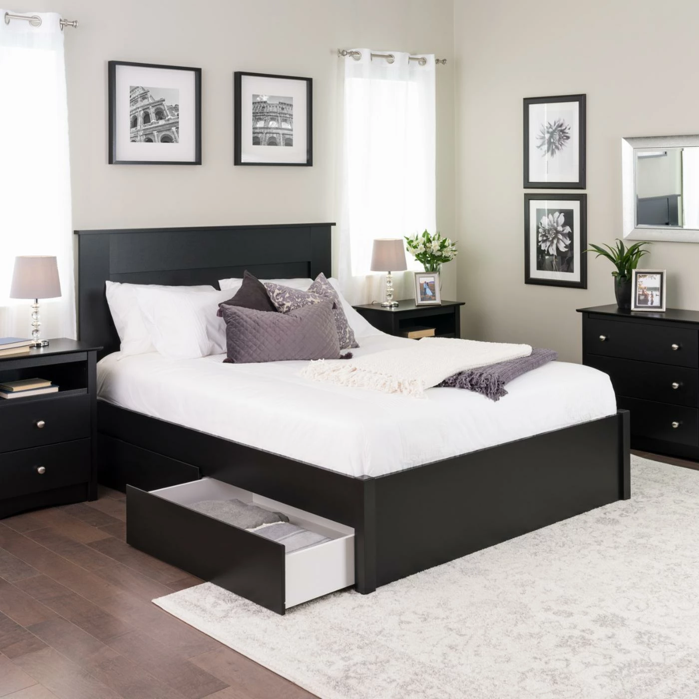 Discount π King Prepac Select 4-Post Platform Bed π 10 Discount π King Prepac Select 4-Post Platform Bed π - Image 8