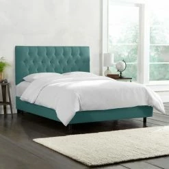 Promo π Skyline Furniture California King Skyline Tufted Linen Upholstered Panel Bed π― 19 Promo π Skyline Furniture California King Skyline Tufted Linen Upholstered Panel Bed π― -Beds Shop detail5SKY1730
