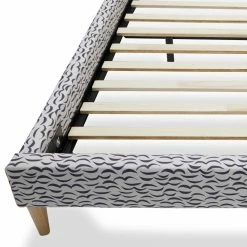 Promo 💯 California King Crescent Moon Upholstered Platform Bed By Drew Barrymore Flower Home 🥰 -Beds Shop detail5SKY2015