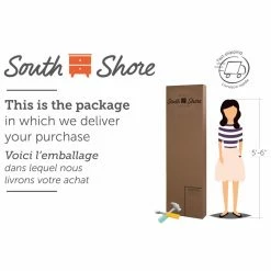 Best Sale 🤩 South Shore Prairie Metal Platform Bed - Queen ✔️ -Beds Shop detail5SSI1967