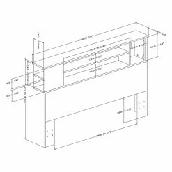 Best deal 🛒 South Shore Vito Storage Platform Bed-Queen ✔️ -Beds Shop detail5SSI866
