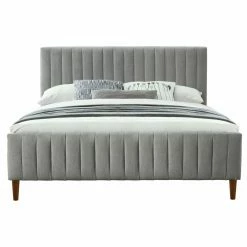Best Pirce 🎉 King Worldwide Home Furnishings Upholstered Platform Bed 💯 -Beds Shop detail5WORW440