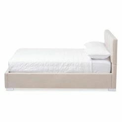 Cheap ✔️ Queen Baxton Studio Sophie Upholstered Platform Bed 😉 -Beds Shop detail5WSI2753