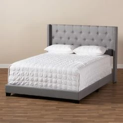 Flash Sale β¨ King Baxton Studio Brady Upholstered Low Profile Bed π₯° 19 Flash Sale β¨ King Baxton Studio Brady Upholstered Low Profile Bed π₯° -Beds Shop detail5WSI4040
