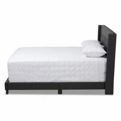 Outlet β€οΈ King Baxton Studio Lisette Upholstered Low Profile Bed π 19 Outlet β€οΈ King Baxton Studio Lisette Upholstered Low Profile Bed π -Beds Shop detail5WSI4151