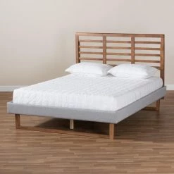 Cheap 🔔 Queen Baxton Studio Luciana Platform Bed ⌛ -Beds Shop detail5WSI5034