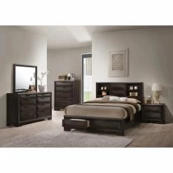Hot Sale 🎉 King Acme Furniture Merveille Platform Storage Bed 🧨 -Beds Shop detail6ACM3926