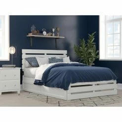 Discount 🎉 Queen AFI Furnishings Oxford Platform Bed 💯 -Beds Shop detail6ATF923