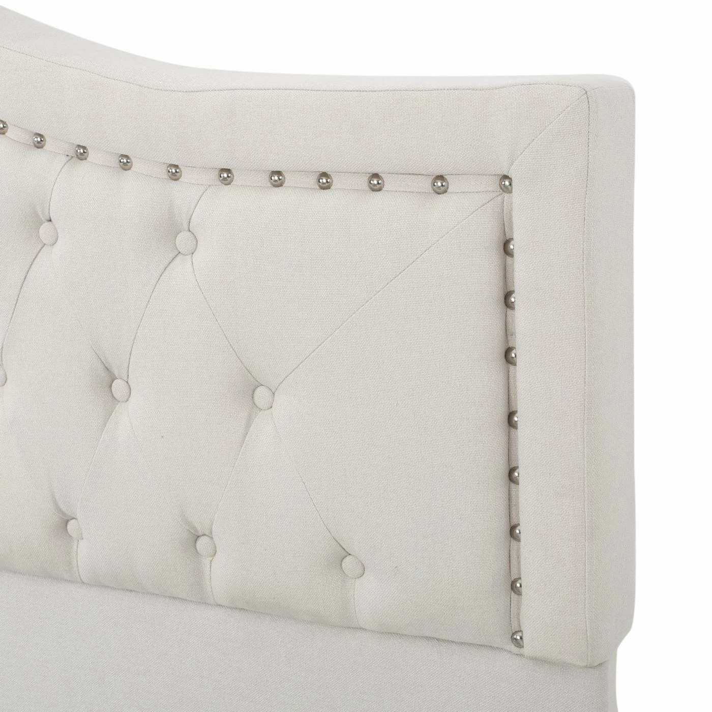 Flash Sale π HN Home Fargo Transitional Tufted Queen Bed With Nailhead Trim π 10 Flash Sale π HN Home Fargo Transitional Tufted Queen Bed With Nailhead Trim π - Image 8