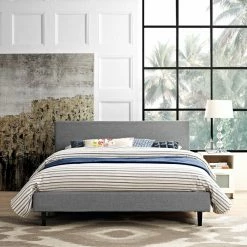 Wholesale 👍 Queen Modway Anya Upholstered Platform Bed 🥰 -Beds Shop detail6EEI1443