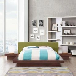 Budget 🎁 Modway Freja Platform Bed With Nightstands - Queen 😉 -Beds Shop detail6EEI1460