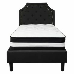 Top 10 π King Flash Furniture Brighton Tufted Upholstered Platform Bed With Pocket Spring Mattress π₯ 20 Top 10 π King Flash Furniture Brighton Tufted Upholstered Platform Bed With Pocket Spring Mattress π₯ -Beds Shop detail6FLSH2091