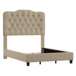 New ❤️ King Weston Home Kearny Adjustable Diamond-Tufted Camel Back Bed ⭐ 20 New ❤️ King Weston Home Kearny Adjustable Diamond-Tufted Camel Back Bed ⭐ -Beds Shop detail6HME3711
