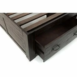 Promo ❤️ Queen Jofran Jackson Lodge Storage Bed 👍 -Beds Shop detail6JSI1497