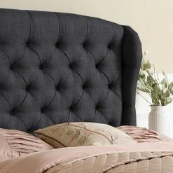 Budget 😉 King Rosevera Fonte Diamond Tufted Upholstered Panel Bed 😉 -Beds Shop detail6ROSE022