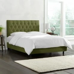 Promo π Skyline Furniture California King Skyline Tufted Linen Upholstered Panel Bed π― 20 Promo π Skyline Furniture California King Skyline Tufted Linen Upholstered Panel Bed π― -Beds Shop detail6SKY1730