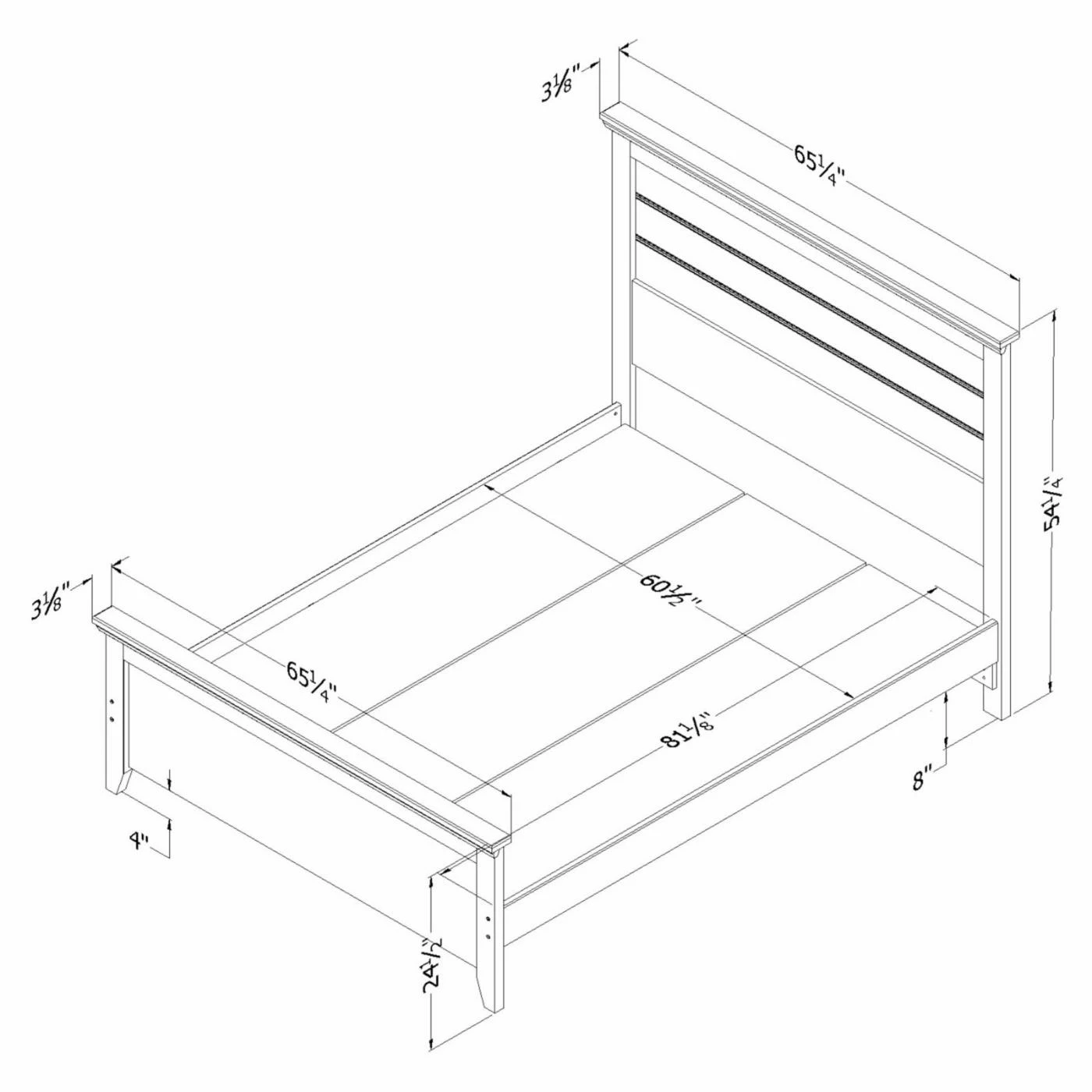 Buy π South Shore Lionel Queen Platform Bed βοΈ 11 Buy π South Shore Lionel Queen Platform Bed βοΈ - Image 9