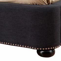 New 👏 King TOV Furniture Finley Upholstered Platform Bed 👍 -Beds Shop detail6TOVF003
