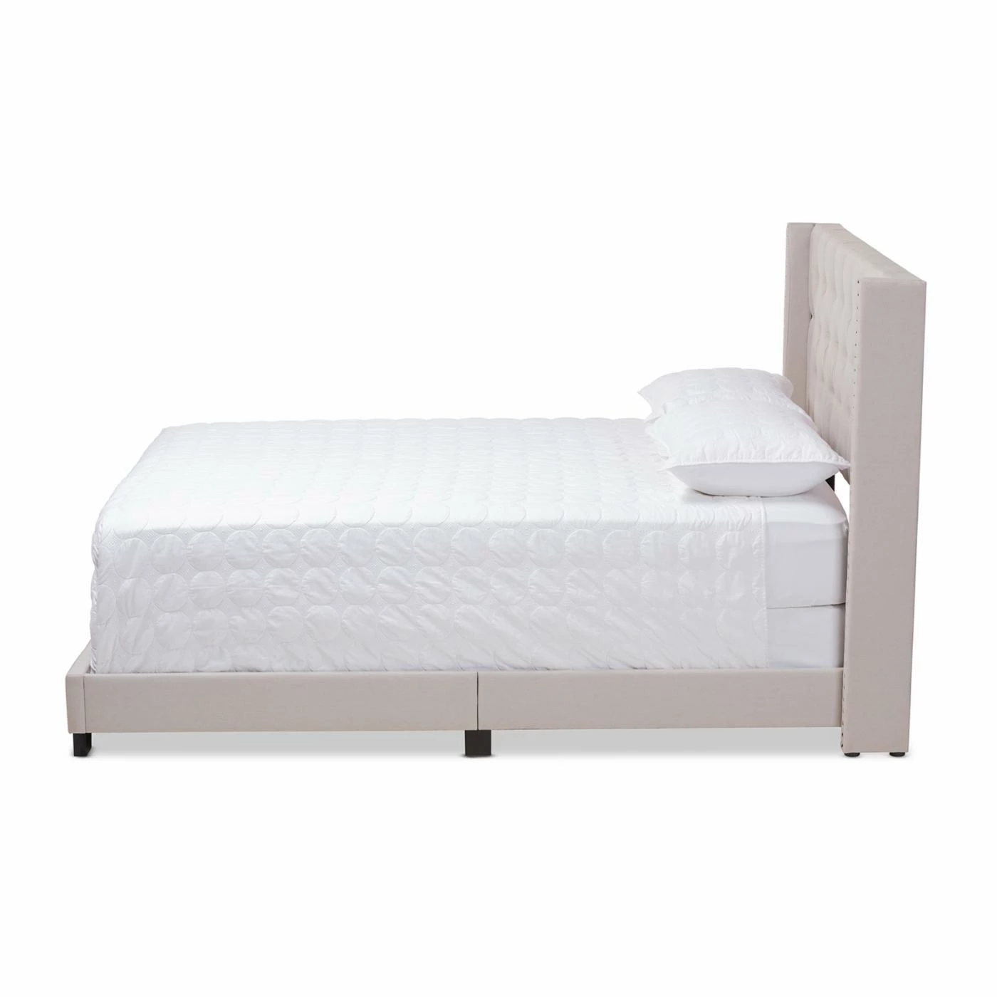 Flash Sale β¨ King Baxton Studio Brady Upholstered Low Profile Bed π₯° 11 Flash Sale β¨ King Baxton Studio Brady Upholstered Low Profile Bed π₯° - Image 9