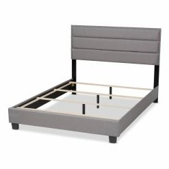 Outlet 🔥 King Baxton Studio Ansa Low Profile Bed ✨ -Beds Shop detail6WSI4678