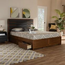 Best Sale ✔️ King Baxton Studio Elin Platform Storage Bed 💯 -Beds Shop detail6WSI4688
