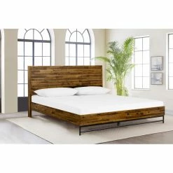 Buy 😉 King Armen Living Cusco Platform Bed 🔔 -Beds Shop detail7AA1720