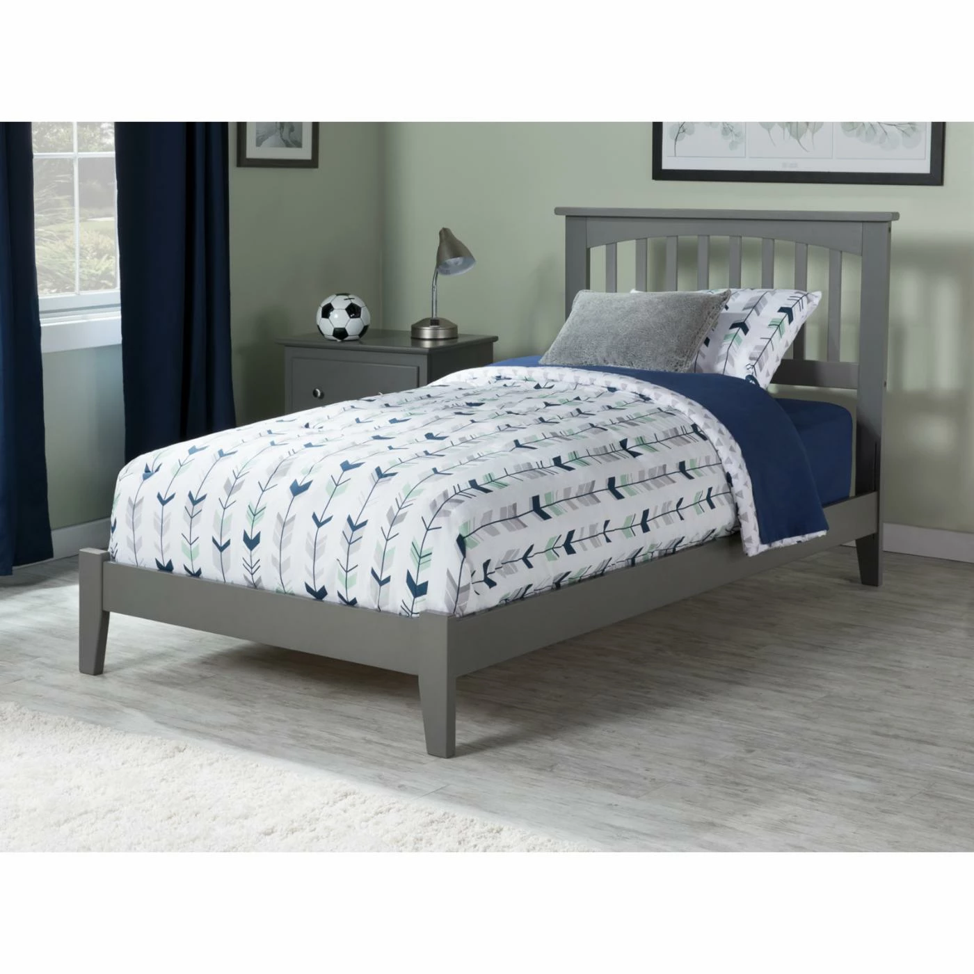 Brand new π King AFI Furnishings Mission Traditional Platform Bed β€οΈ 12 Brand new π King AFI Furnishings Mission Traditional Platform Bed β€οΈ - Image 10