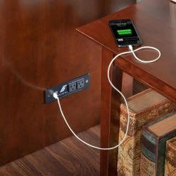 Brand new ❤️ Queen AFI Furnishings Deerfield Chest Murphy Bed With Charging Station ⭐ -Beds Shop detail7ATF915