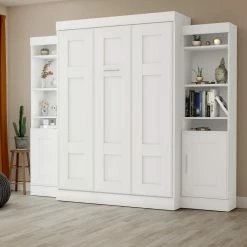 Best Pirce π Queen Bestar Edge Murphy Wall Bed With 1-Door And 3-Shelf Attached Storage Unit β¨ 21 Best Pirce π Queen Bestar Edge Murphy Wall Bed With 1-Door And 3-Shelf Attached Storage Unit β¨ -Beds Shop detail7BES570