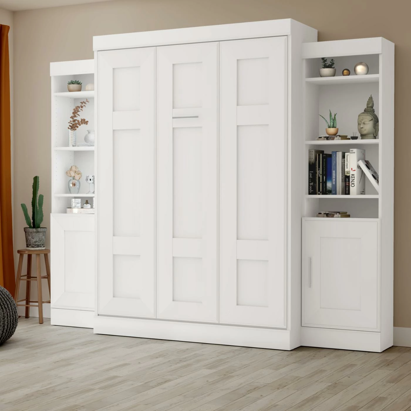 Best Pirce π Queen Bestar Edge Murphy Wall Bed With 1-Door And 3-Shelf Attached Storage Unit β¨ 12 Best Pirce π Queen Bestar Edge Murphy Wall Bed With 1-Door And 3-Shelf Attached Storage Unit β¨ - Image 10