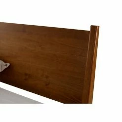 Promo 😍 King Camaflexi Mid-Century Platform Bed With Panel Headboard 😀 -Beds Shop detail7ECOF142