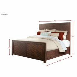 Best reviews of 🎁 King Picket House Furnishings Dex Panel Storage Bed 🌟 -Beds Shop detail7ELET560