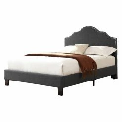 Outlet 🤩 Wallace & Bay California King Wallace & Bay Kirby Upholstered Platform Bed 🔥 -Beds Shop detail7EMER1409