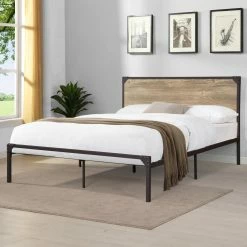 Deals ⌛ California King Furniture Of America Nikman Industrial Metal Platform Bed 💯 -Beds Shop detail7ENLB5290