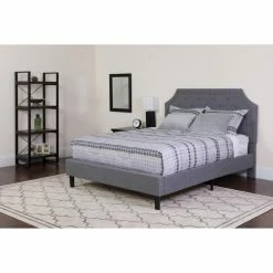 Top 10 π King Flash Furniture Brighton Tufted Upholstered Platform Bed With Pocket Spring Mattress π₯ 21 Top 10 π King Flash Furniture Brighton Tufted Upholstered Platform Bed With Pocket Spring Mattress π₯ -Beds Shop detail7FLSH2091