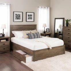 Discount π King Prepac Select 4-Post Platform Bed π 21 Discount π King Prepac Select 4-Post Platform Bed π -Beds Shop detail7PRM414