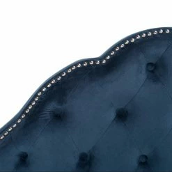 Brand new 🧨 Queen Safavieh Beckham Upholstered Panel Bed 🛒 -Beds Shop detail7SAV9632