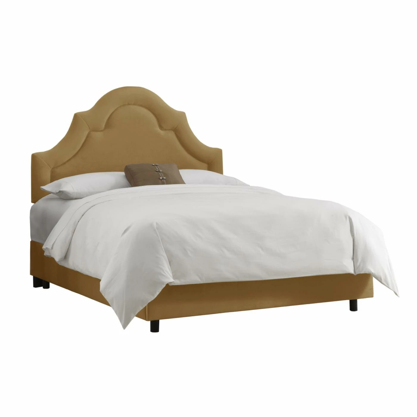 Discount π Skyline Furniture California King Arch Border Velvet Upholstered Bed π₯° 12 Discount π Skyline Furniture California King Arch Border Velvet Upholstered Bed π₯° - Image 10