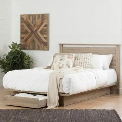 Deals 🌟 South Shore Primo Full/Queen Platform Bed With Drawer 🌟 -Beds Shop detail7SSI1520