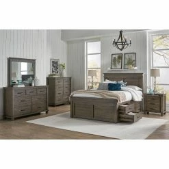 Wholesale 🎉 King A-America Glacier Point Captains Bed 🛒 -Beds Shop detailAAME521