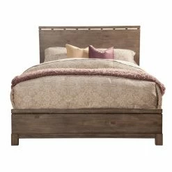 Best Sale 🔥 California King Alpine Furniture Sydney Panel Bed 😉 -Beds Shop detailALPE522