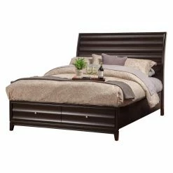 Wholesale 🎁 Queen Alpine Furniture Legacy Storage Platform Bed ✨ -Beds Shop detailALPE532