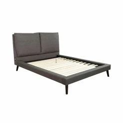 Best Pirce ⭐ Queen Alpine Furniture Gabriela Platform Bed ❤️ -Beds Shop detailALPE667