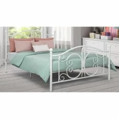 Cheap 💯 Queen DHP Bombay Metal Platform Bed ⭐ -Beds Shop detailAMW1337