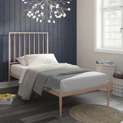 Best Sale ✨ Queen DHP Giulia Modern Metal Platform Bed ❤️ -Beds Shop detailAMW1493