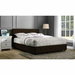 Outlet 😉 King DHP Dakota Tufted Platform Bed 🔥 -Beds Shop detailAMW864